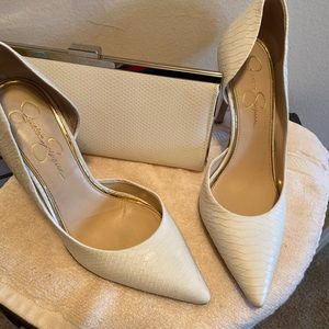 Jessica Simpson Heels Rock it with Dress/Jeans